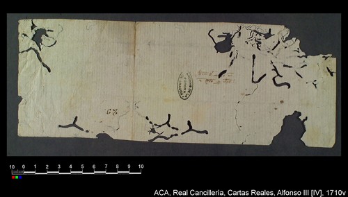 Cancillería,cartas_reales,Alfonso_IV,caja_13,nº1710/ Mandato. (23-10-1331)