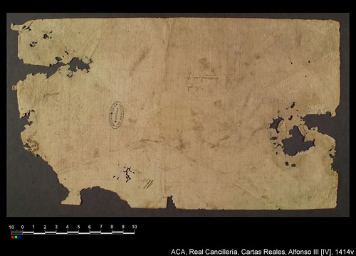 Cancillería,cartas_reales,Alfonso_IV,caja_11,nº1414/ Mandato. (11-1-1332)
