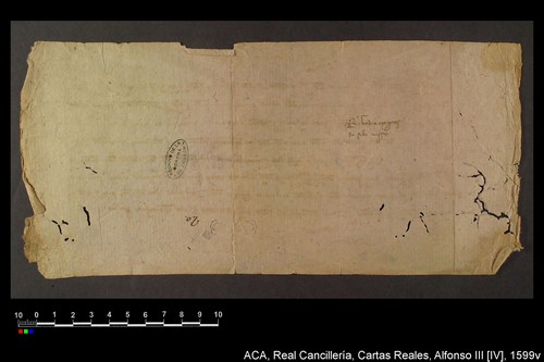 Cancillería,cartas_reales,Alfonso_IV,caja_12,nº1599/ Mandato. (20-06-1331)
