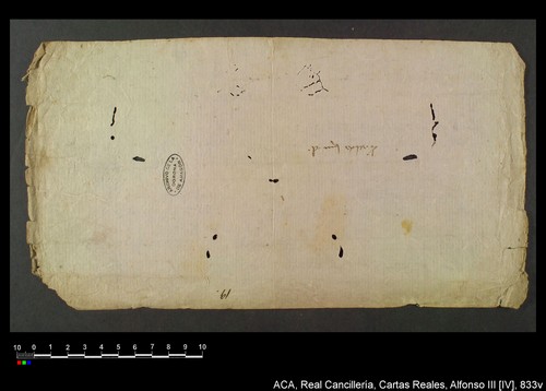 Cancillería,cartas_reales,Alfonso_IV,caja_7,nº833/ Mandato. (19-06-1329)