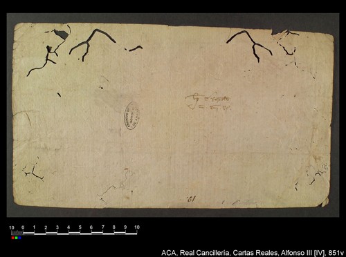 Cancillería,cartas_reales,Alfonso_IV,caja_7,nº851/ Mandato. (19-07-1329)