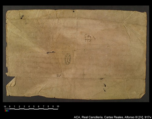 Cancillería,cartas_reales,Alfonso_IV,caja_7,nº917/ Mandato. (12-10-1329 [SUP])