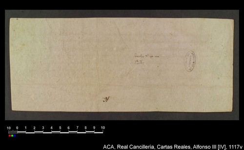 Cancillería,cartas_reales,Alfonso_IV,caja_9,nº1117/ Mandato. (16-4-1330)
