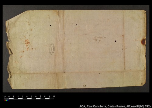 Cancillería,cartas_reales,Alfonso_IV,caja_6,nº742/ Mandato. (31-3-1330)