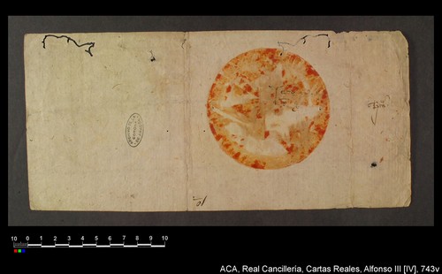 Cancillería,cartas_reales,Alfonso_IV,caja_6,nº743/ Mandato. (1-04-1329)