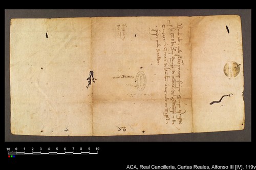 Cancillería,cartas_reales,Alfonso_IV,caja_1,nº119/ Correspondencia. (25-2-1328)