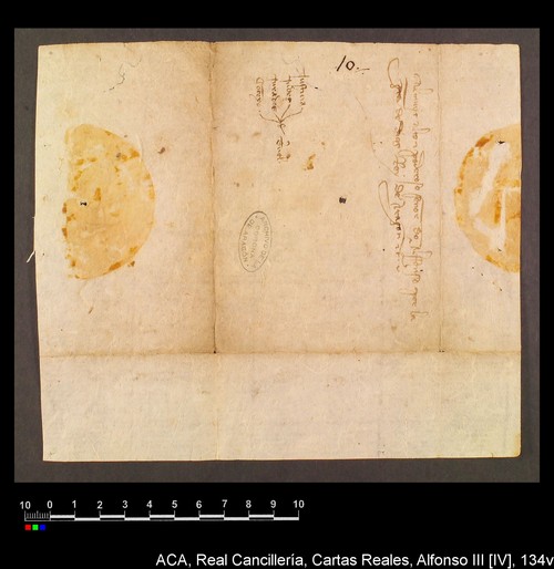 Cancillería,cartas_reales,Alfonso_IV,caja_1,nº134/ Correspondencia. (10-3-1328)