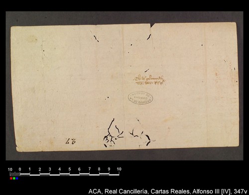 Cancillería,cartas_reales,Alfonso_IV,caja_3,nº347/ Mandato. (27-04-1328)