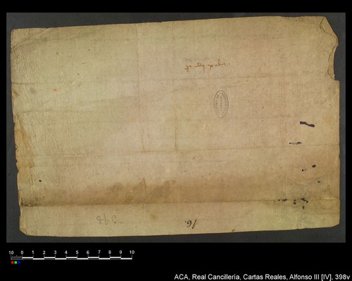 Cancillería,cartas_reales,Alfonso_IV,caja_3,nº398/ Mandato. (1-05-1328)