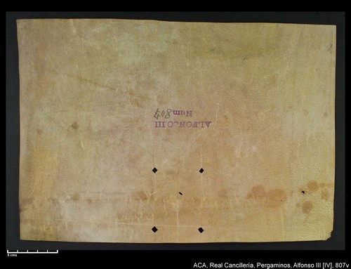 Cancillería,pergaminos,Alfonso_IV,carp.231,nº807/ Mandato. (11-05-1334)