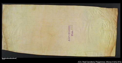 Cancillería,pergaminos,Alfonso_IV,carp.232,nº873/ Carta de exculpación. (28-05-1335)