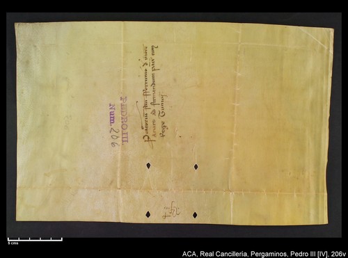Cancillería,pergaminos,Pedro_IV,carp.239,nº206/ Época de Pedro IV. (16-12-1336)