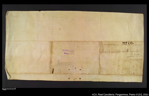 Cancillería,pergaminos,Pedro_IV,carp.240,nº252/ Época de Pedro IV. (7-03-1336)
