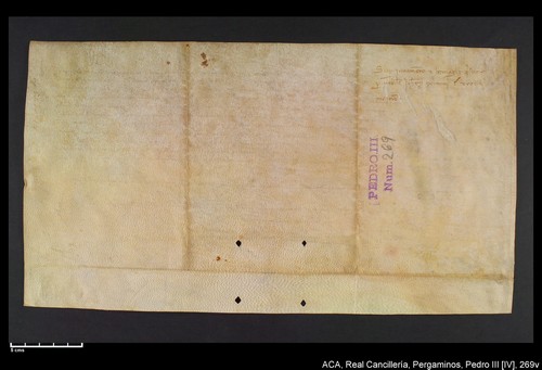 Cancillería,pergaminos,Pedro_IV,carp.240,nº269/ Época de Pedro IV. (25-04-1337)