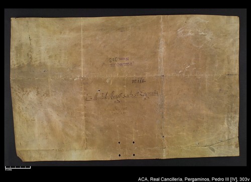Cancillería,pergaminos,Pedro_IV,carp.241,nº303/ Época de Pedro IV. (1337)