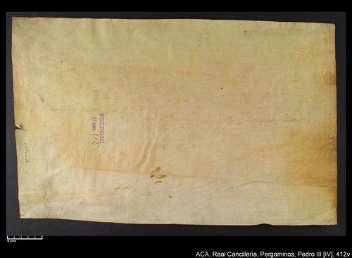 Cancillería,pergaminos,Pedro_IV,carp.243,nº412/ Época de Pedro IV. (4-04-1339)