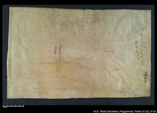 Cancillería,pergaminos,Pedro_IV,carp.244,nº473/ Época de Pedro IV. (27-03-1340)