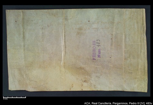 Cancillería,pergaminos,Pedro_IV,carp.244,nº483/ Época de Pedro IV. (1-07-1340)