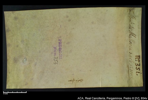 Cancillería,pergaminos,Pedro_IV,carp.253,nº854/ Época de Pedro IV. (29-07-1344)