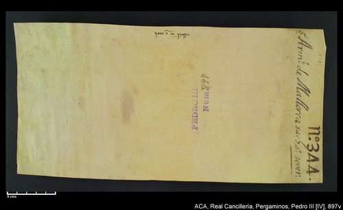 Cancillería,pergaminos,Pedro_IV,carp.253,nº897/ Época de Pedro IV. (6-08-1344)