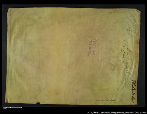 Cancillería,pergaminos,Pedro_IV,carp.257,nº1097/ Época de Pedro IV. (5-07-1345)