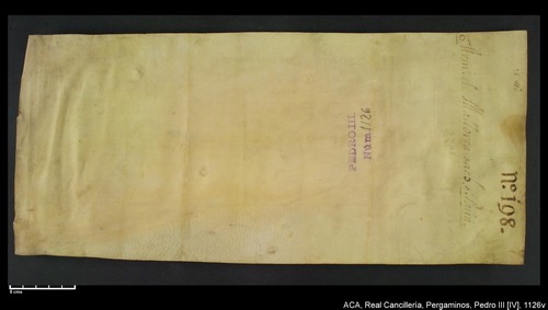 Cancillería,pergaminos,Pedro_IV,carp.258,nº1126/ Época de Pedro IV. (13-09-1345)