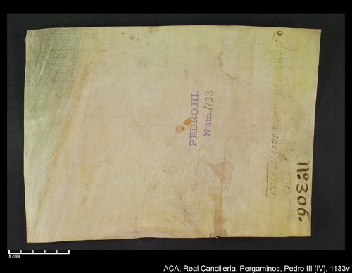 Cancillería,pergaminos,Pedro_IV,carp.258,nº1133/ Época de Pedro IV. (20-09-1345)