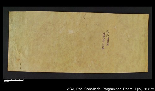 Cancillería,pergaminos,Pedro_IV,carp.260,nº1227/ Época de Pedro IV. (31-12-1346)