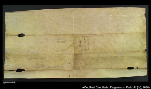 Cancillería,pergaminos,Pedro_IV,carp.269,nº1688/ Época de Pedro IV. (7-08-1352)