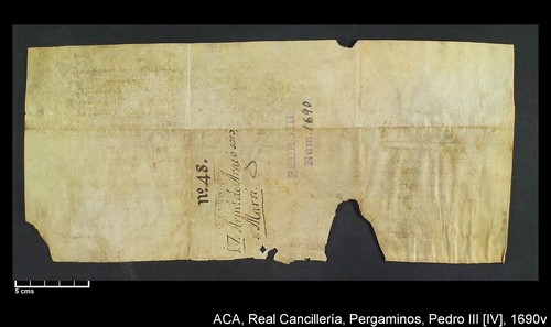 Cancillería,pergaminos,Pedro_IV,carp.269,nº1690/ Época de Pedro IV. (13-08-1352)