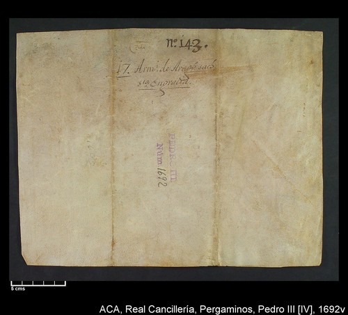 Cancillería,pergaminos,Pedro_IV,carp.269,nº1692/ Época de Pedro IV. (20-08-1352)