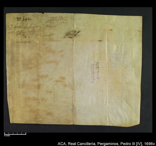 Cancillería,pergaminos,Pedro_IV,carp.269,nº1696/ Época de Pedro IV. (19-08-1352)