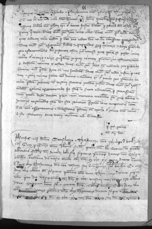 Cancillería,registros,nº443,fol.11/ Mandato. (9-2-1331)