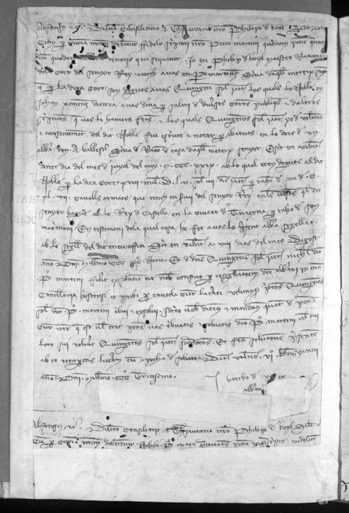 Cancillería,registros,nº443,fol.21v/ Mandato. (24-2-1331)