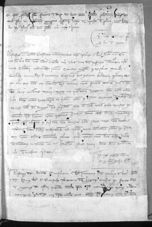 Cancillería,registros,nº443,fol.65/ Mandato. (13-6-1331)