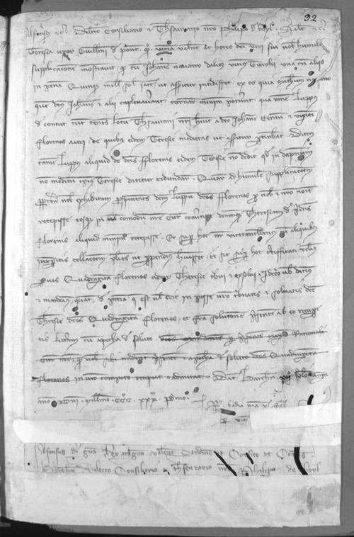 Cancillería,registros,nº443,fol.92/ Mandato. (21-7-1331)