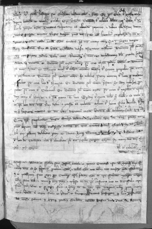 Cancillería,registros,nº490,fol.54/ Mandato. (9-3-1328)