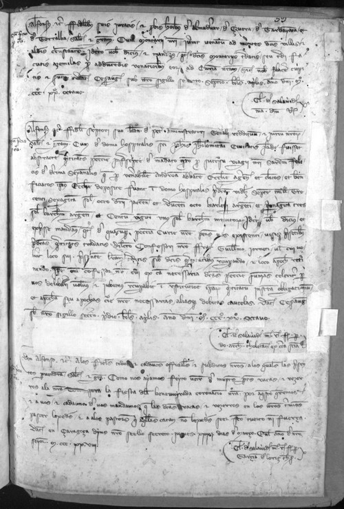 Cancillería,registros,nº490,fol.59/ Mandato. (31-3-1328)