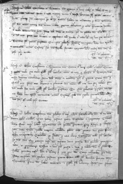 Cancillería,registros,nº490,fol.62/ Mandato. (25-4-1328)