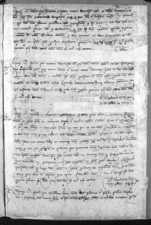 Cancillería,registros,nº490,fol.70/ Mandato. (22-5-1328)