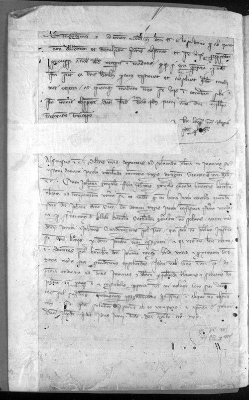 Cancillería,registros,nº495,fol.110-110v/ Mandato. (11-6-1330)