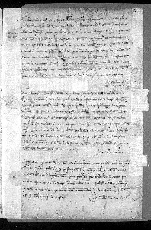 Cancillería,registros,nº536,fol.6/ Mandato. (18-5-1334 - 20-5-1334)