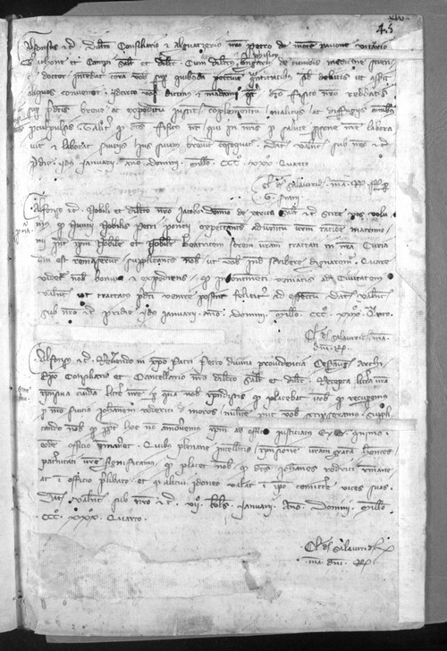 Cancillería,registros,nº536,fol.45/ Correspondencia. (26-12-1334)