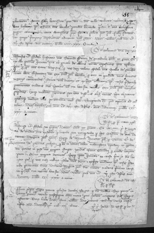 Cancillería,registros,nº536,fol.51/ Mandato. (8-4-1335)