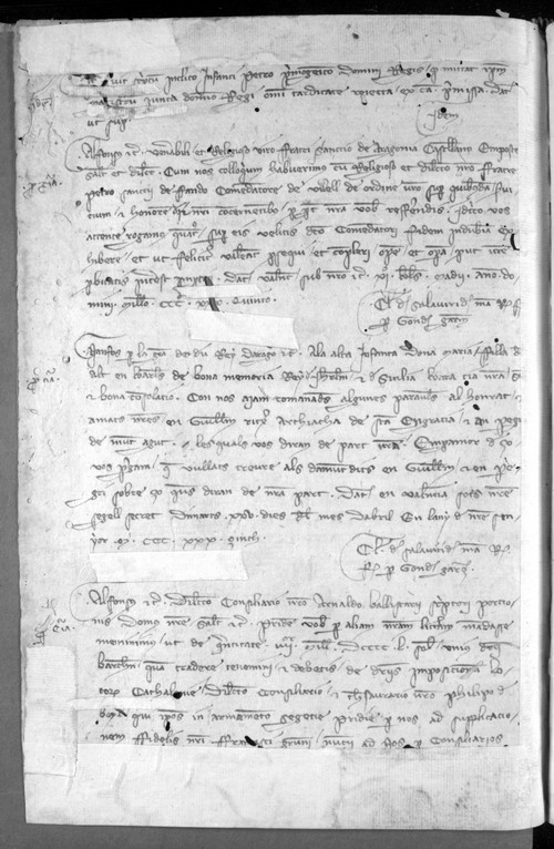 Cancillería,registros,nº536,fol.51v/ Carta de creencia. (25-4-1335)