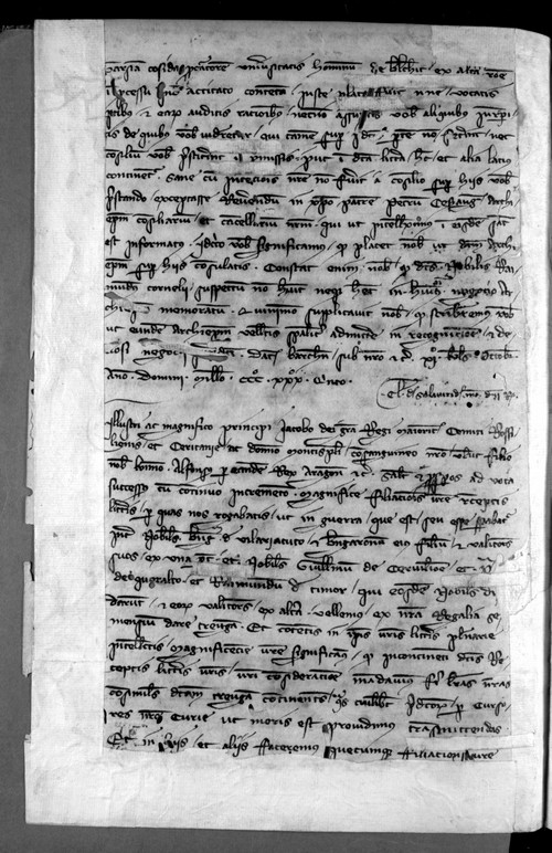 Cancillería,registros,nº536,fol.78-78v/ Notificación. (21-9-1335)