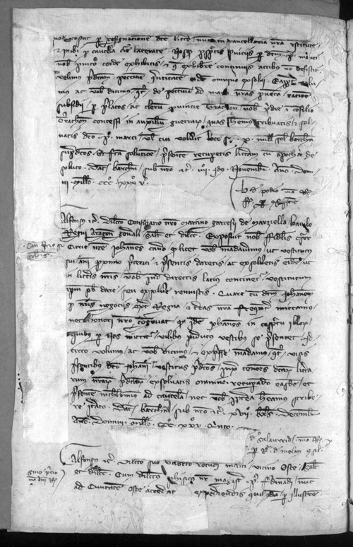 Cancillería,registros,nº536,fol.85v/ Mandato. (15-11-1335)