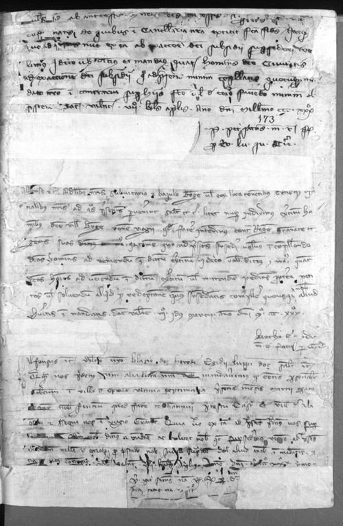 Cancillería,registros,nº541,(1ªnum.),fol.171-173v/ Mandato. (15-3-1331 - 26-3-1331)