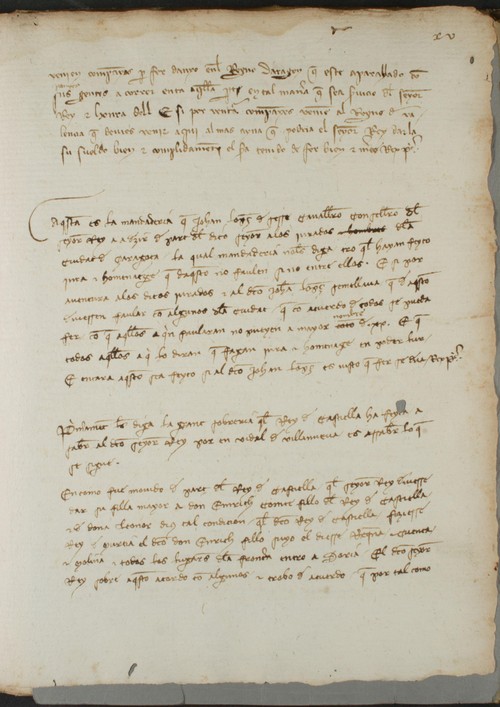 Cancillería,registros,nº1130,fol.15-20/ Correspondencia. (1348)