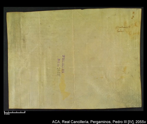 Cancillería,pergaminos,Pedro_IV,carp.277,nº2055/ Época de Pedro IV. (11-03-1357)